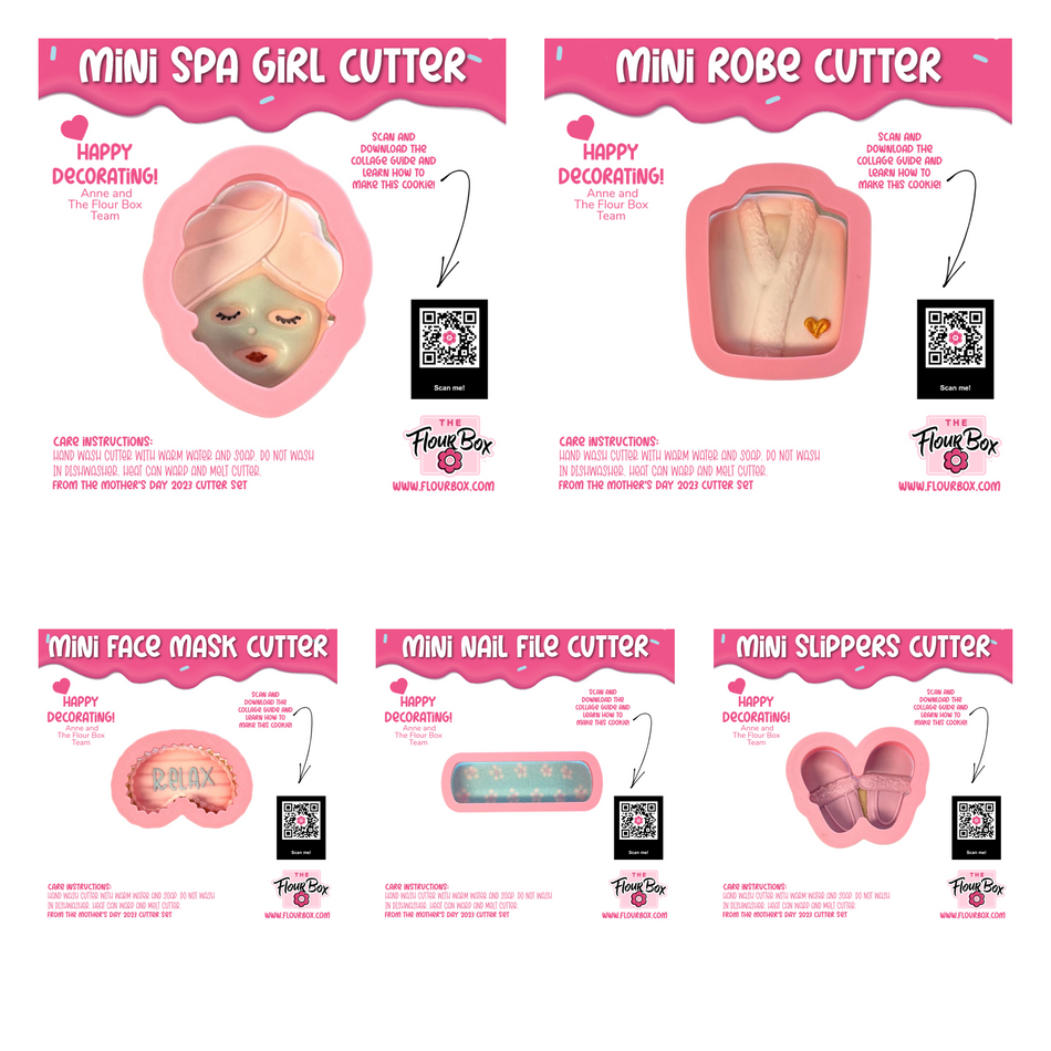 Mini Spa Cookie Cutter Bundle