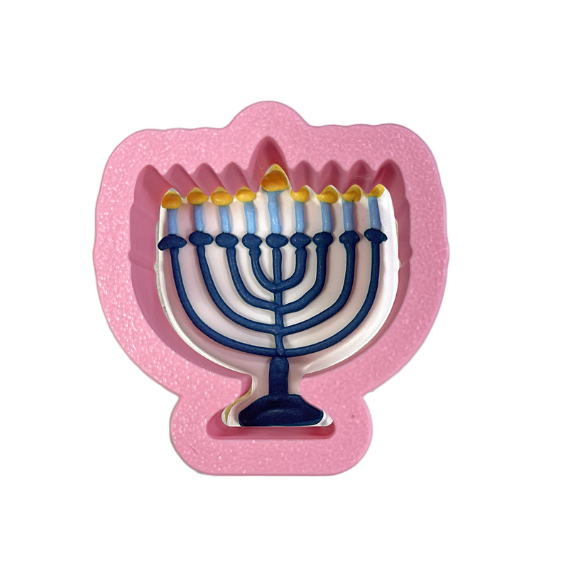 Mini Menorah Cookie Cutter