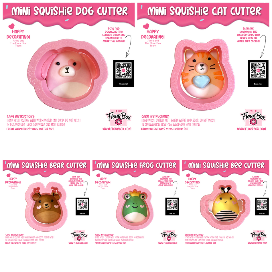 Mini Squishie Valentine's Cookie Cutter Bundle - Image 2 of 2