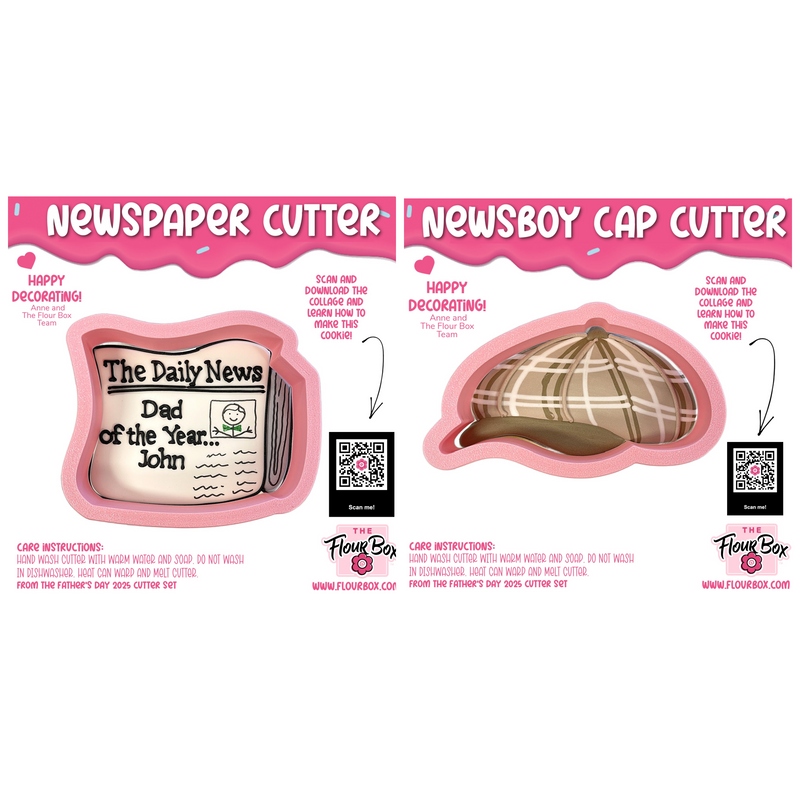 News Cookie Cutter BUNDLE (2 cutters)