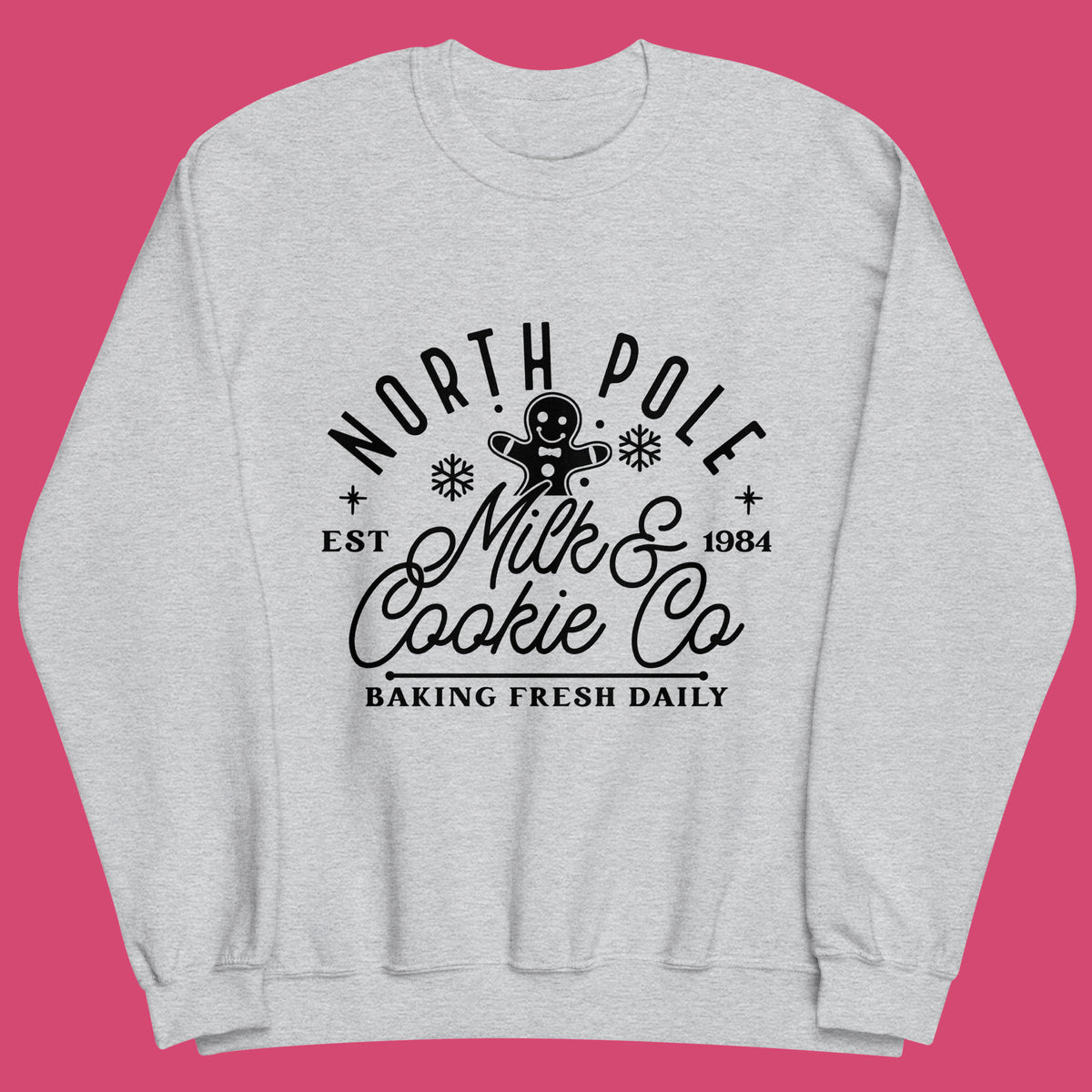 North Pole Cookie Co Crew Sweatshirt