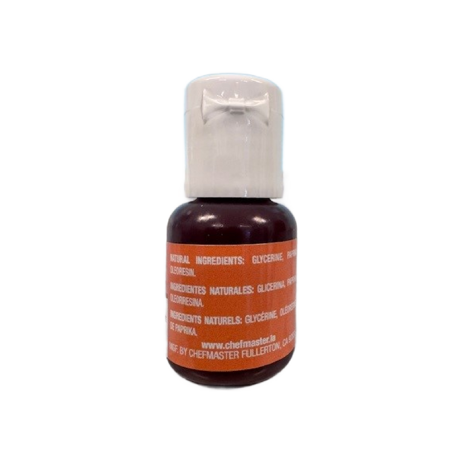 Natural Orange Chefmaster 10ml LIQUA-GEL