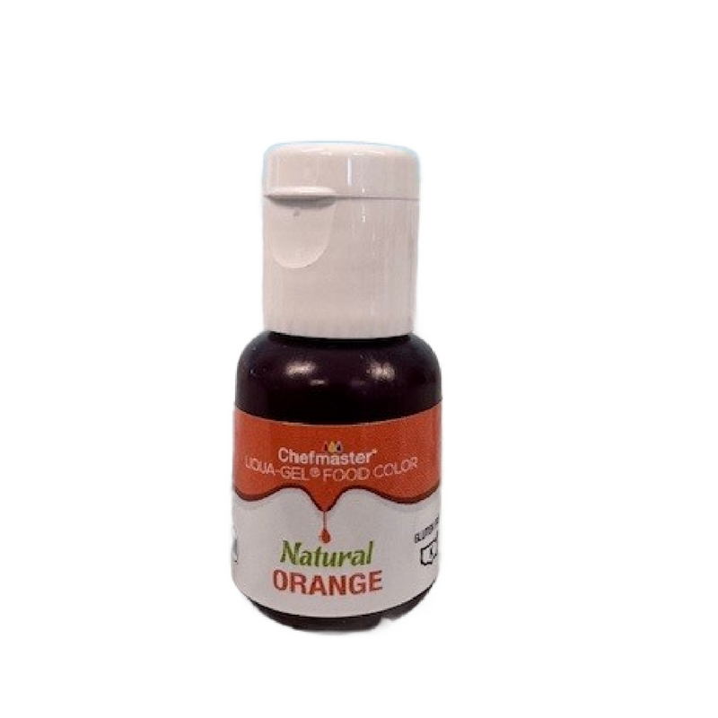 Natural Orange Chefmaster 10ml LIQUA-GEL