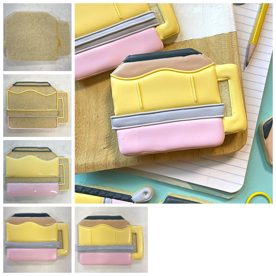 Pencil Coffee Mug Cookie Cutter
