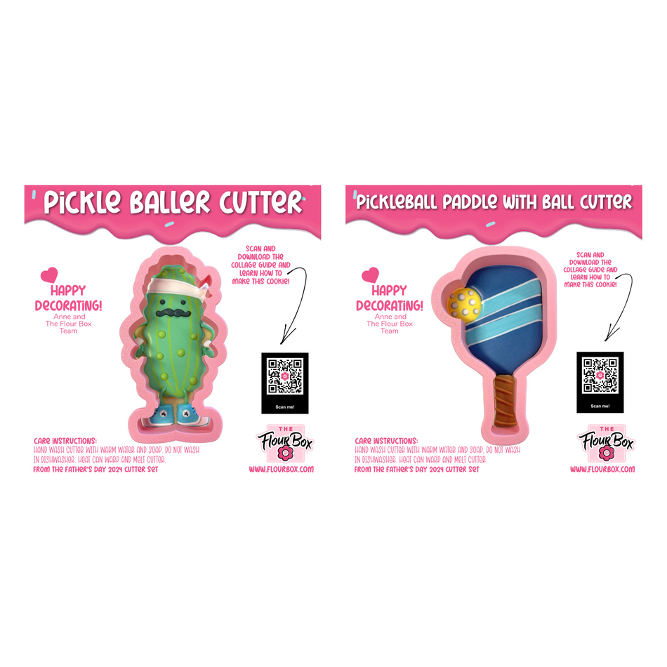 Pickleball Cookie Cutter Bundle - Image 3 of 5