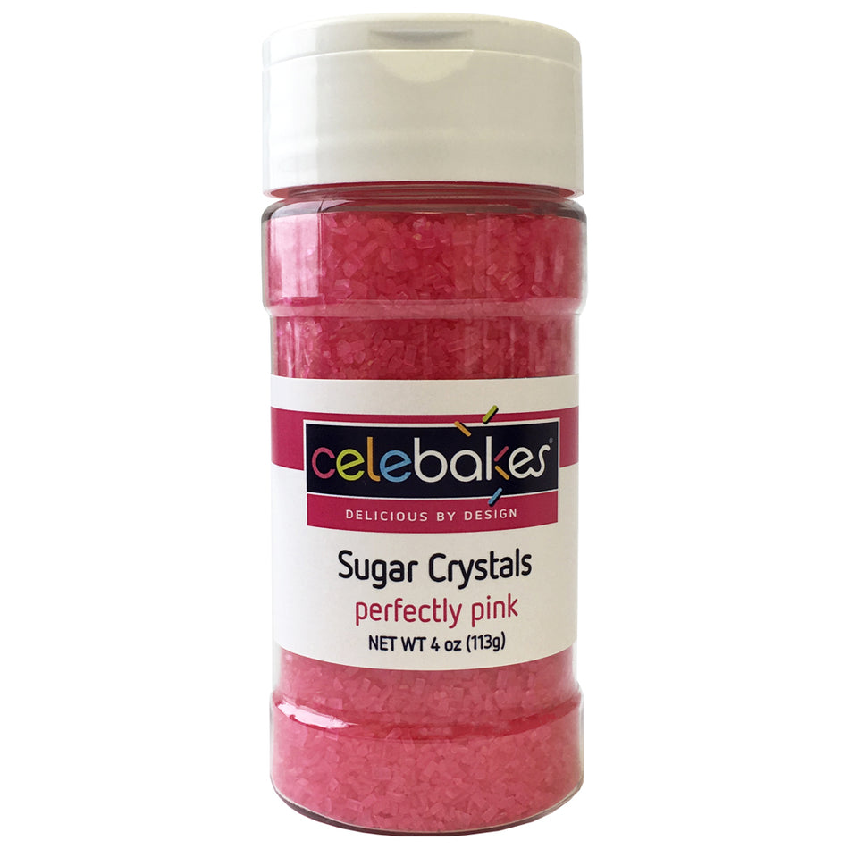 Perfectly Pink SUGAR CRYSTALS Small Sprinkle Jar - Image 1 of 2