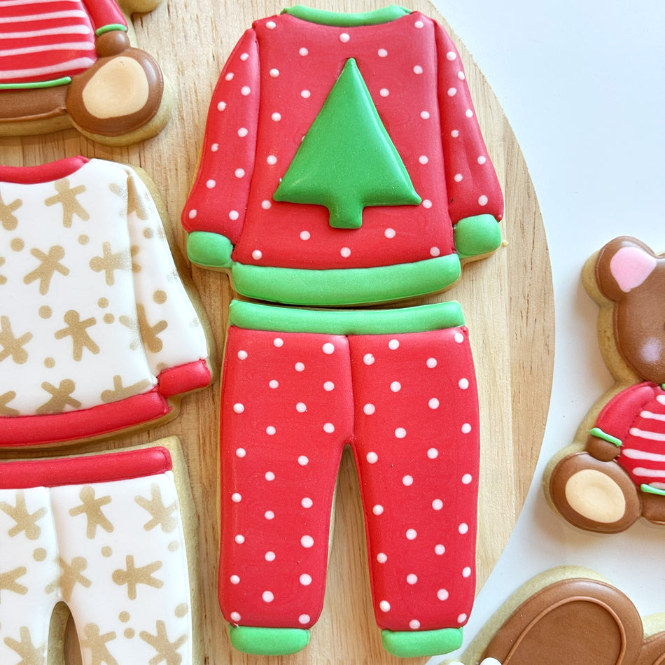 Christmas Pajamas Cookie Cutter Bundle