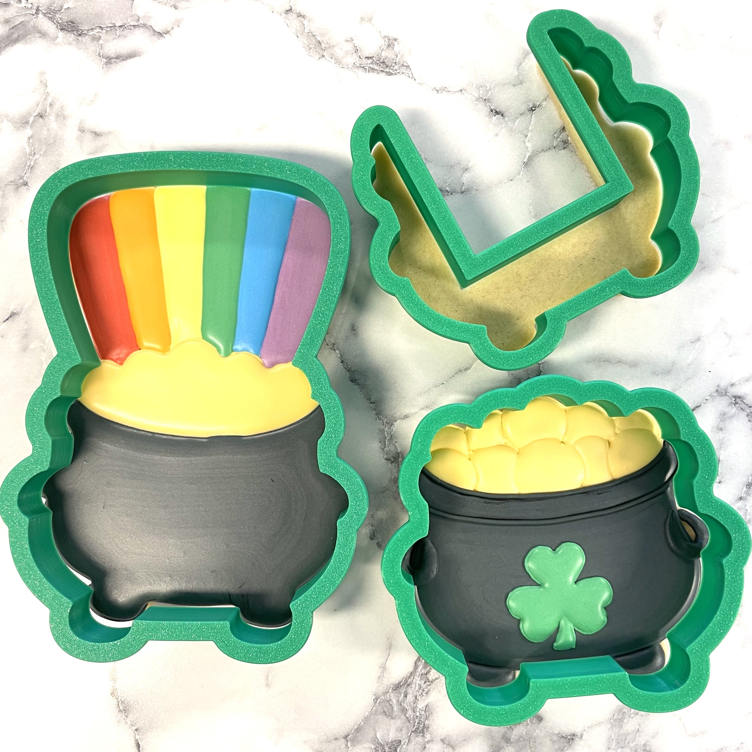 Pot of Gold Gift Card Holder 3pc Cookie Cutter Set