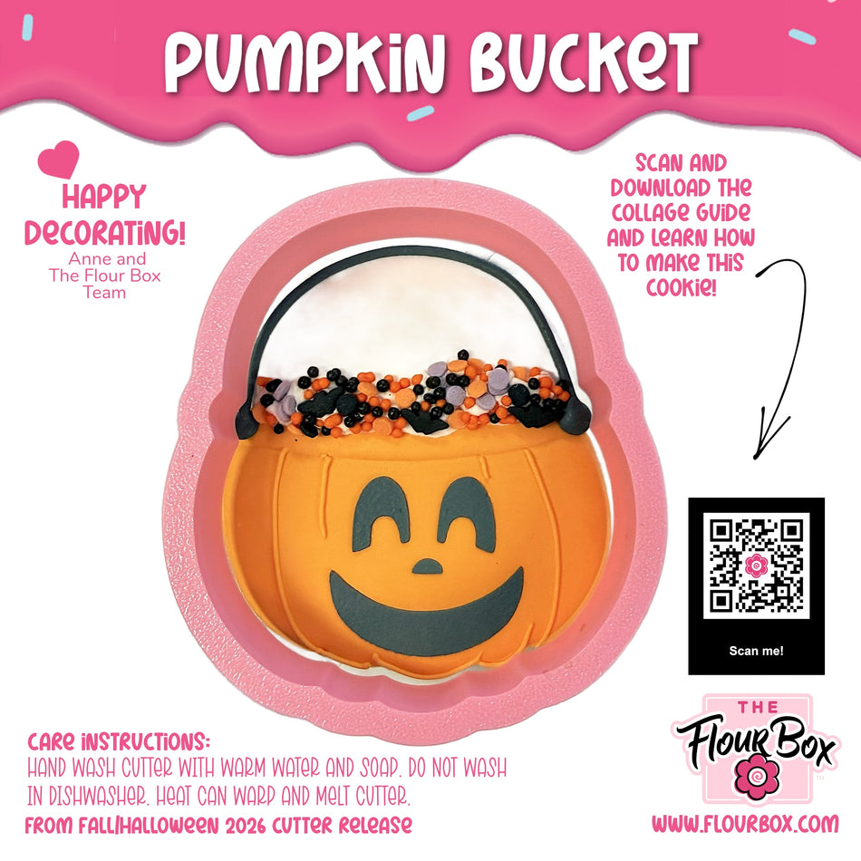 Pumpkin Bucket Cookie Cutter