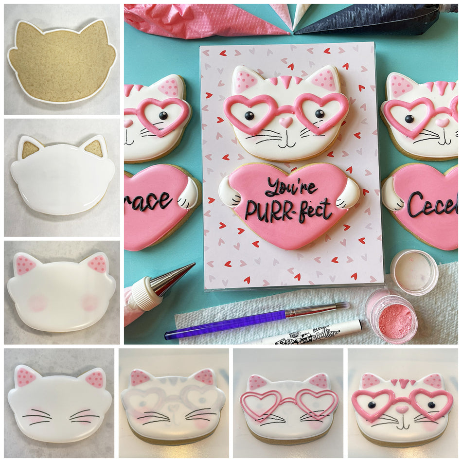 Purr-Fect Cat Cookie Cutter Set