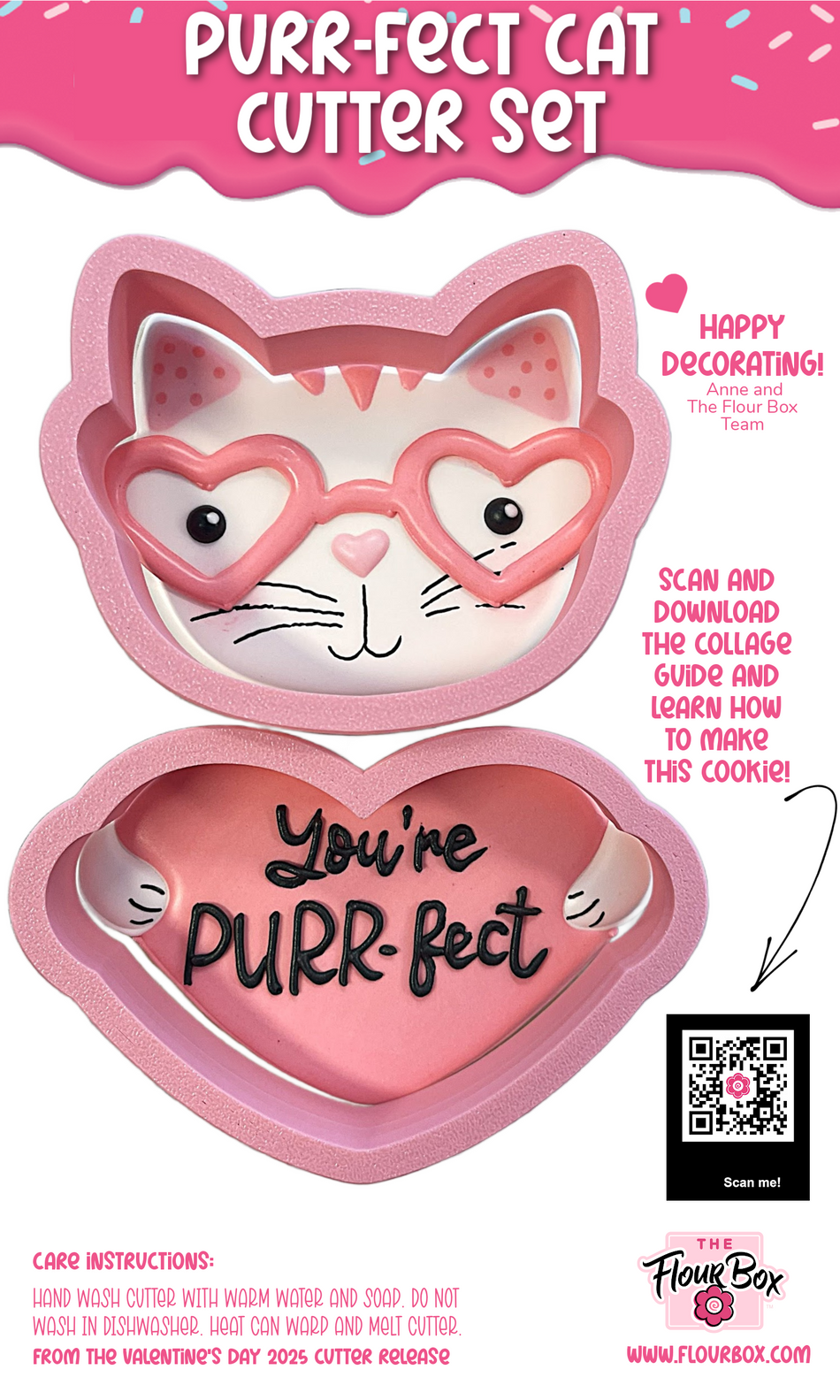 Purr-Fect Cat Cookie Cutter Set