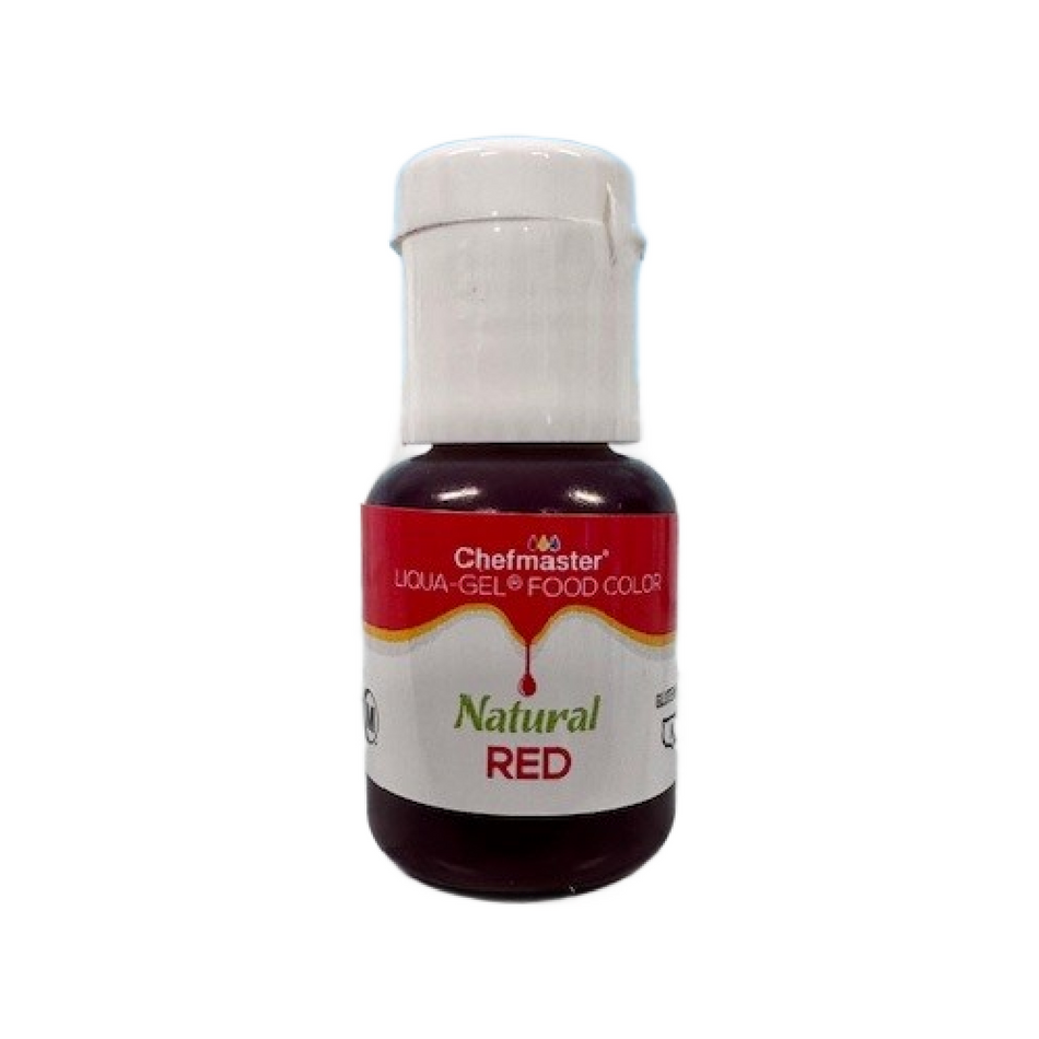 Natural Red Chefmaster 10ml LIQUA-GEL