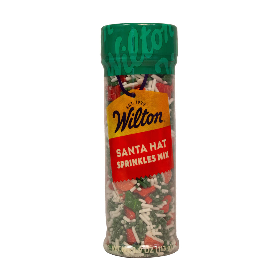 Santa Hat Sprinkle Mix