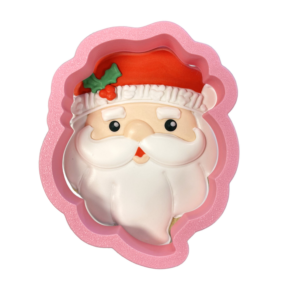 Santa with Full Beard Cookie Cutter