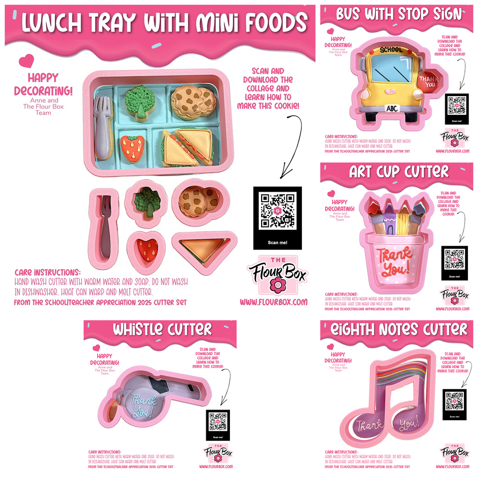School Thank You Cookie Cutter BUNDLE - Image 6 of 6