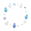 Christmas Snow Day Box Sprinkles 2.1oz
