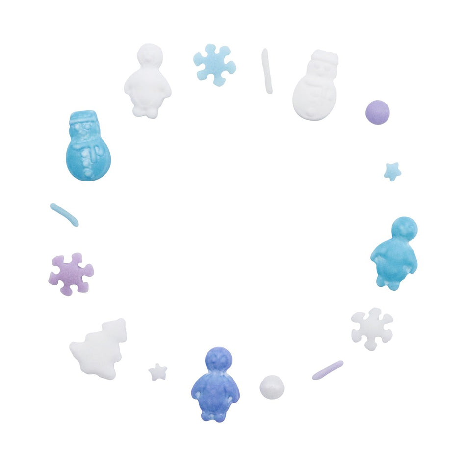 Christmas Snow Day Box Sprinkles 2.1oz