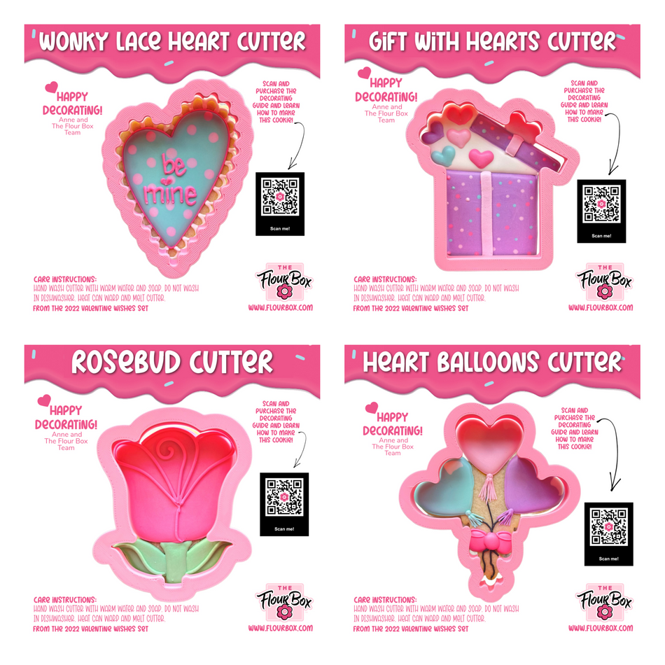 Valentine Classic Cookie Cutter Set