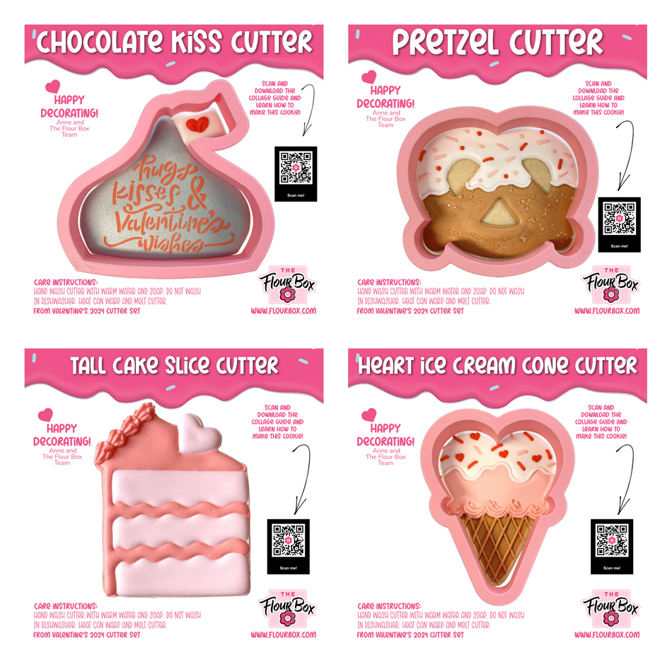 Valentine Treats Cookie Cutter BUNDLE - Image 3 of 11