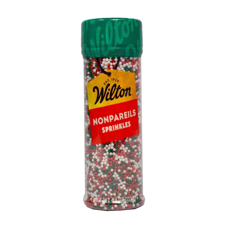 Christmas Nonpareils Sprinkle Mix