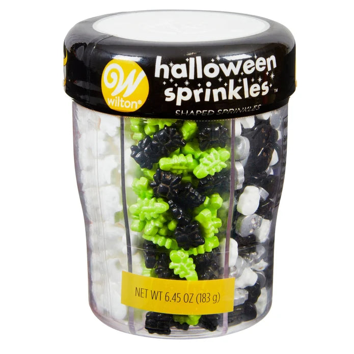 Halloween Shapes 6 Cell Sprinkle Assortment