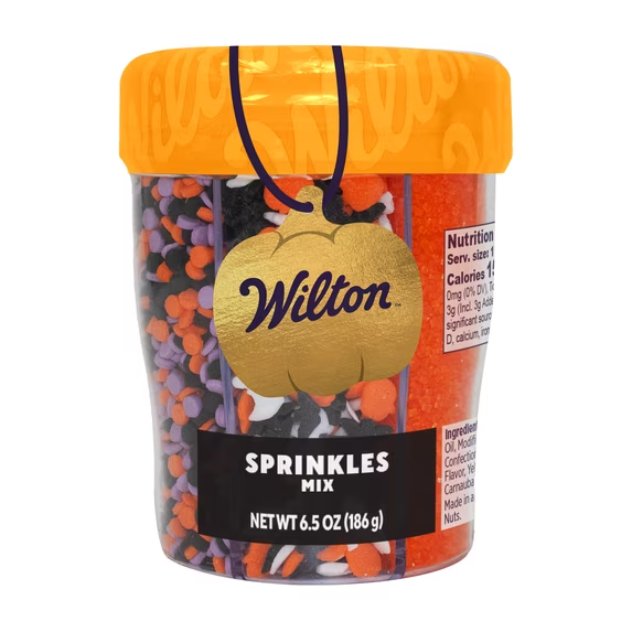 Halloween Traditional  6 Cell Sprinkle Assortment