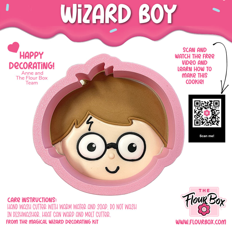 Wizard Boy Cookie Cutter