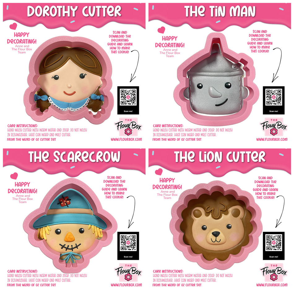 Wizard of Oz Cookie Cutter BUNDLE (4 cutters)