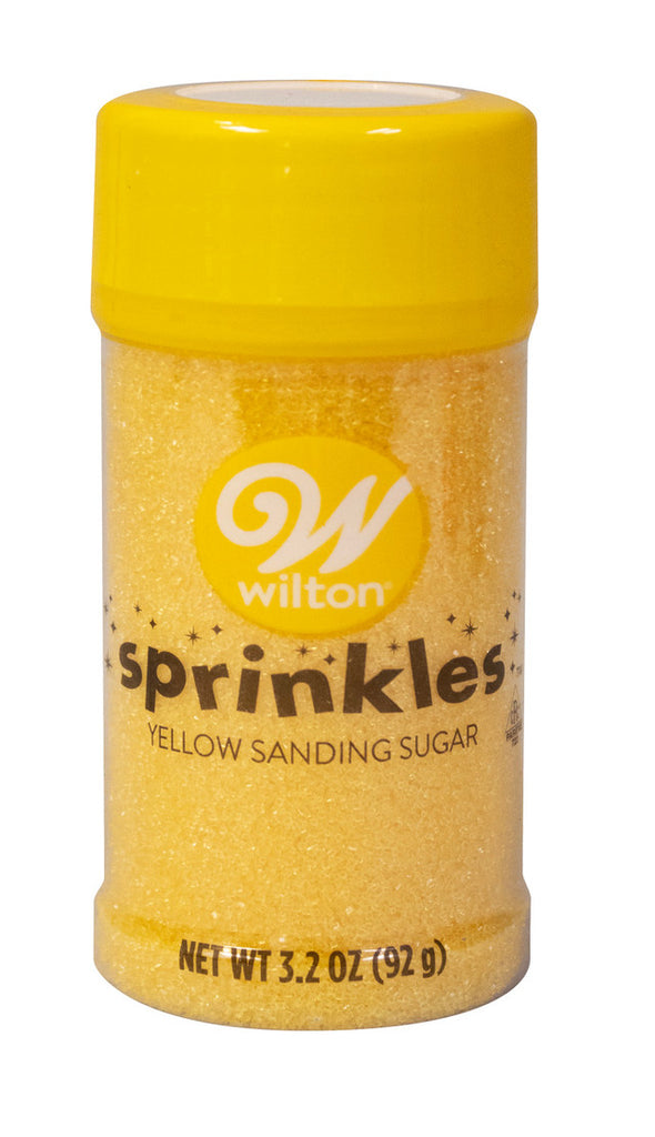 Yellow Sanding Sugar SMALL Sprinkle Jar