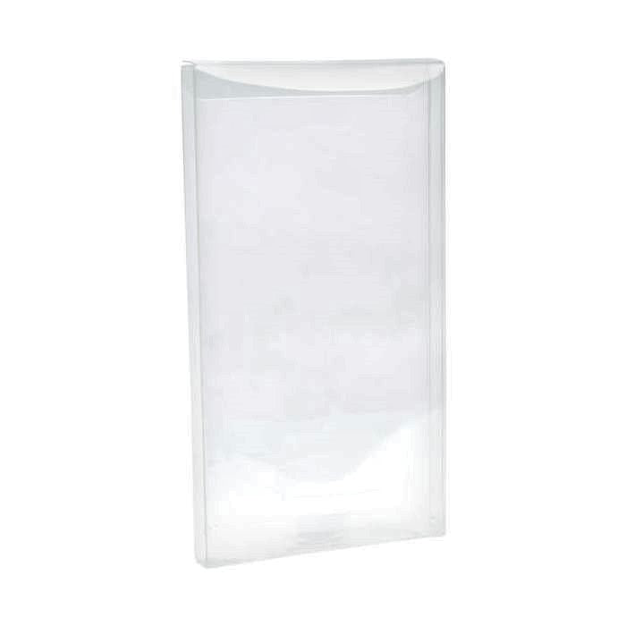 4 x 7 Rectangle Clear Cookie Box  - 25 BOXES - 4 1/16" x 5/8" x 7 9/16"