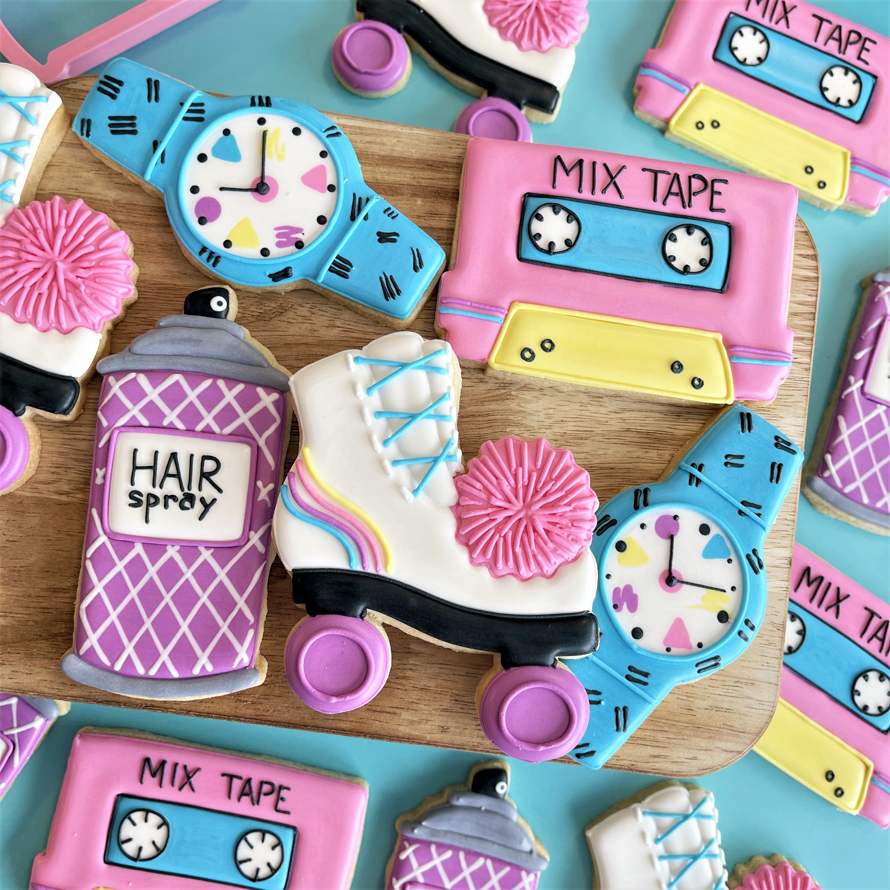 Totally 80s Cookie Decorating Class Recording