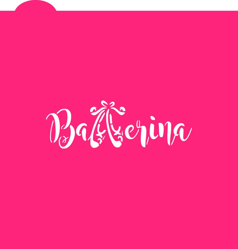 Ballerina Stencil