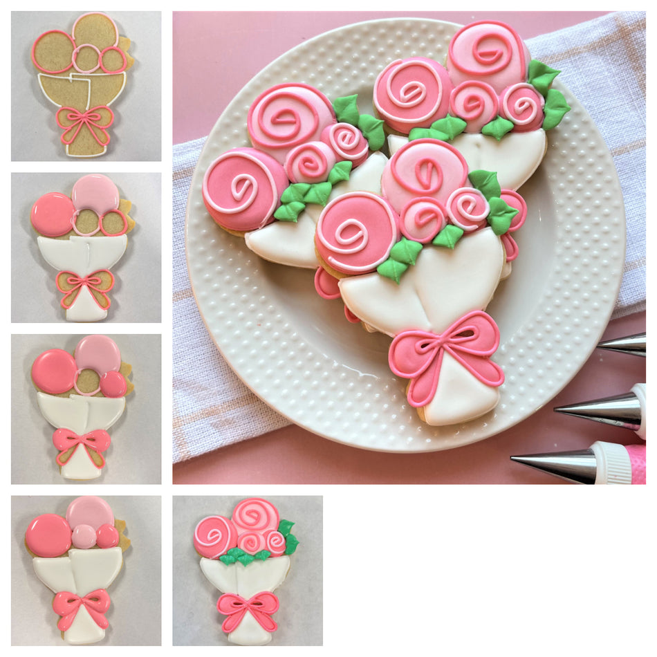 BakesyKit Flowers Cookie Bouquet Kit (Baked Cookies) – Flowerbake by Angela
