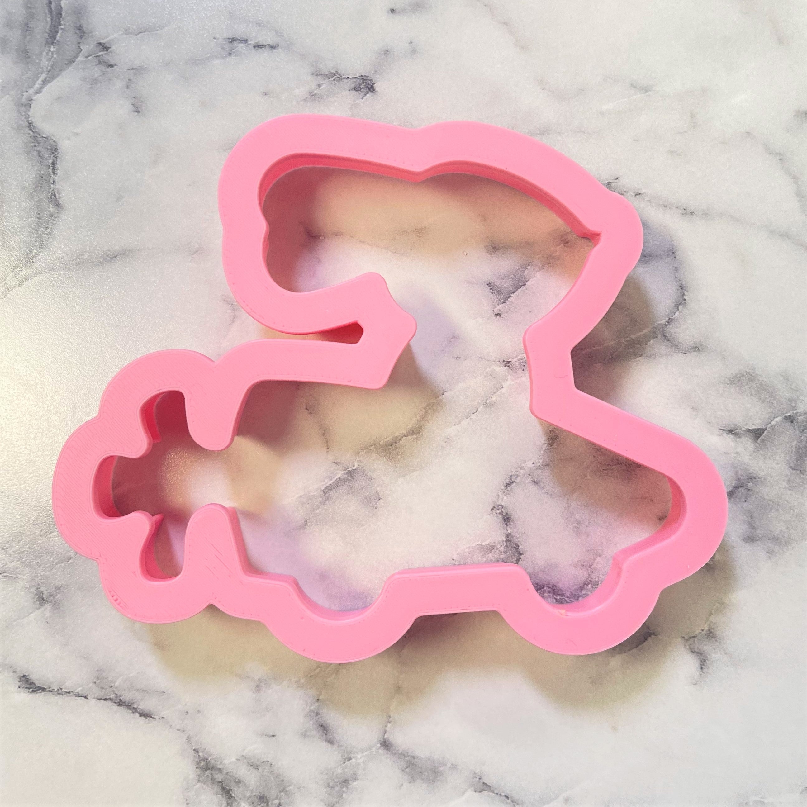 Bunny in Carrot Car Cookie Cutter