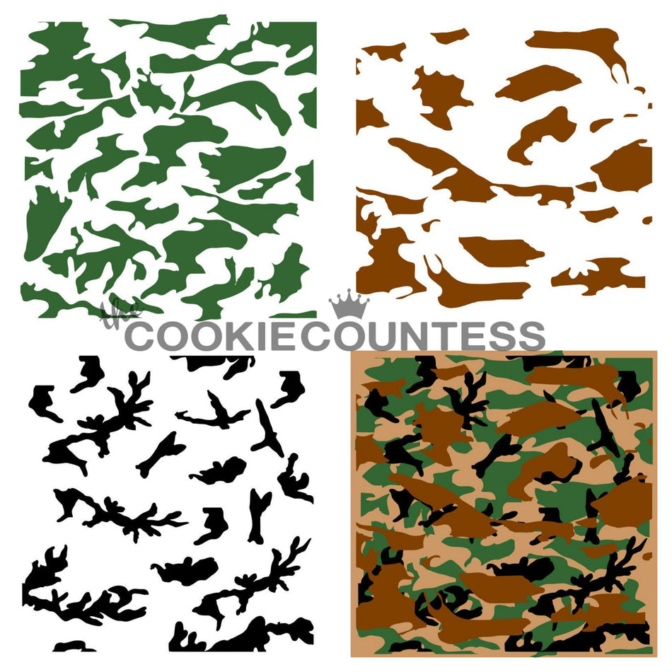 Camouflage Three-Piece Set Stencil – The Flour Box amazon-com-6pcs-camouflage-pattern-painting-stencils-camo-stencil-kit-plastic-art-craft-circle-pattern-templates-diy-stencil-template-for-painting-on-wall-wood-cabinet-pillows-card-making-door-home-decor