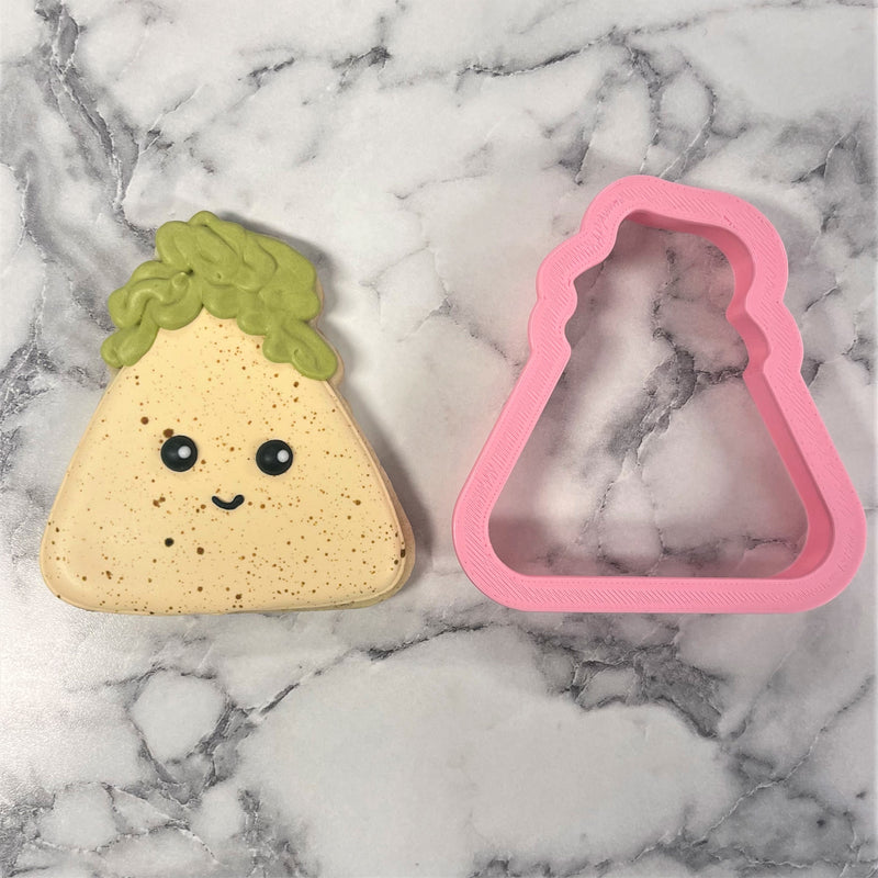 Chip with Guac Cookie Cutter