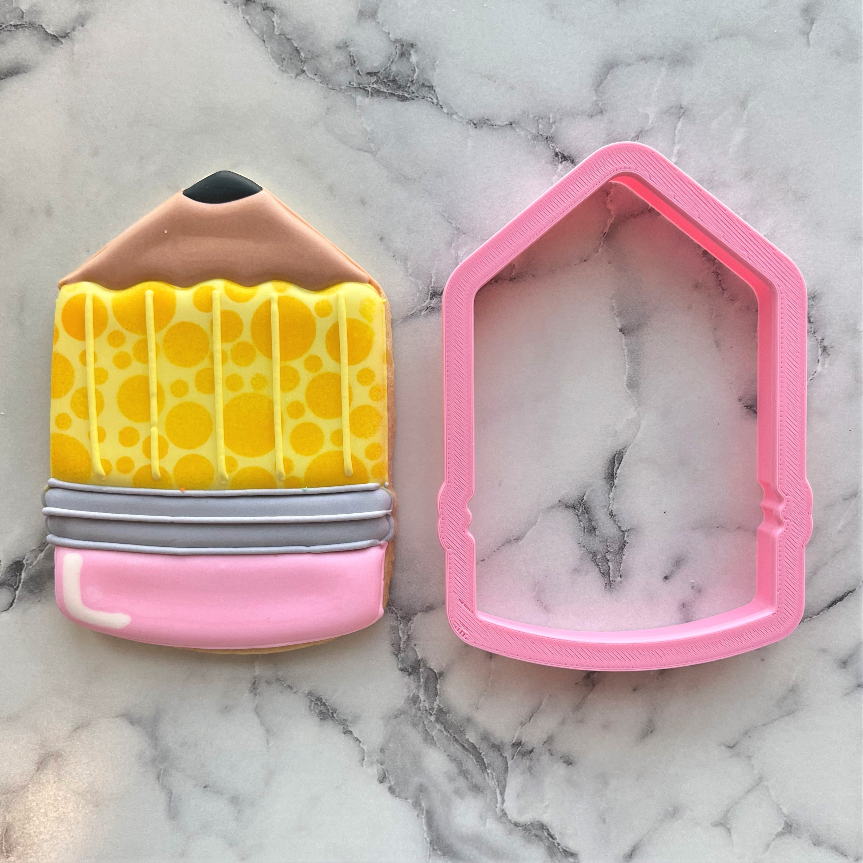 Chubby XL Pencil Cookie Cutter