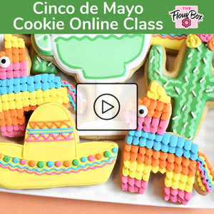 Fiesta/Cinco de Mayo Online Decorating Class Recording with Optional Kit