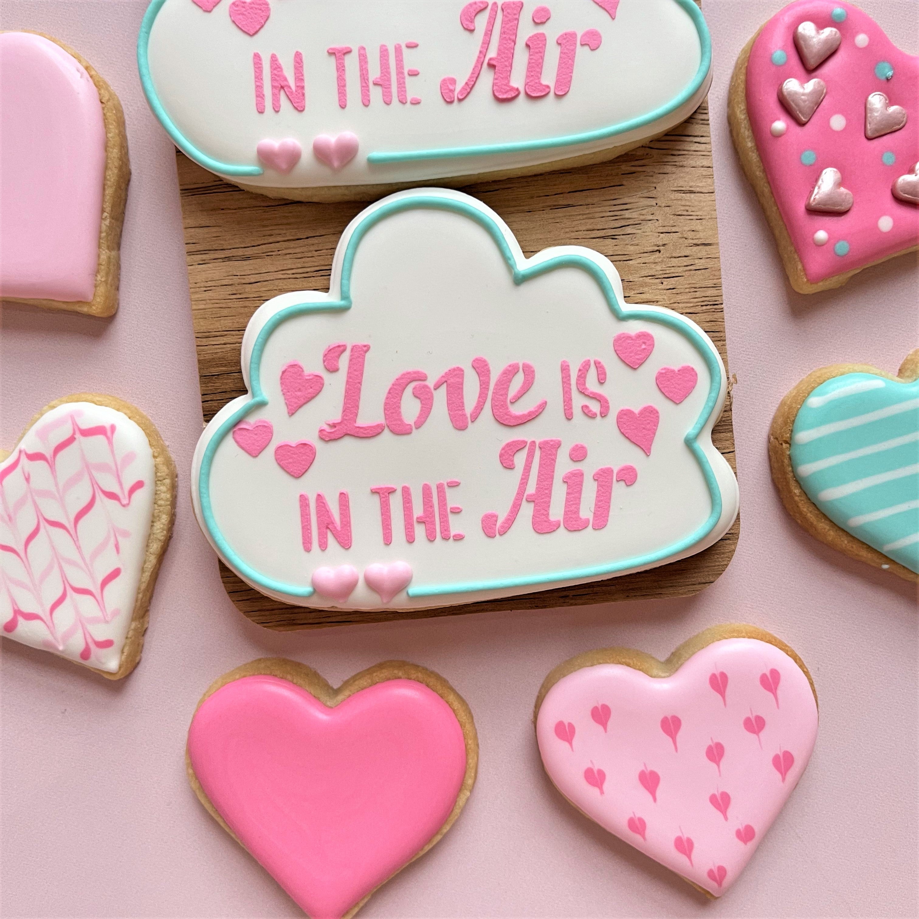 Love is in the Air Stencil