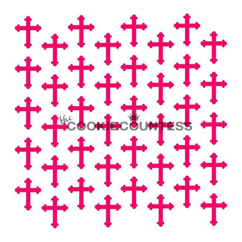 Crosses Stencil