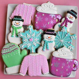 Winter Cookie Decorating Kit