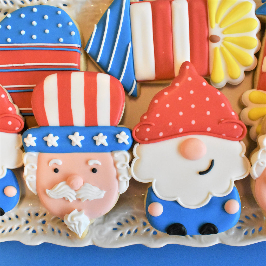 Gnome (Uncle Sam) Cookie Cutter