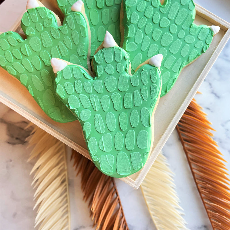 Reptile Print Stencil