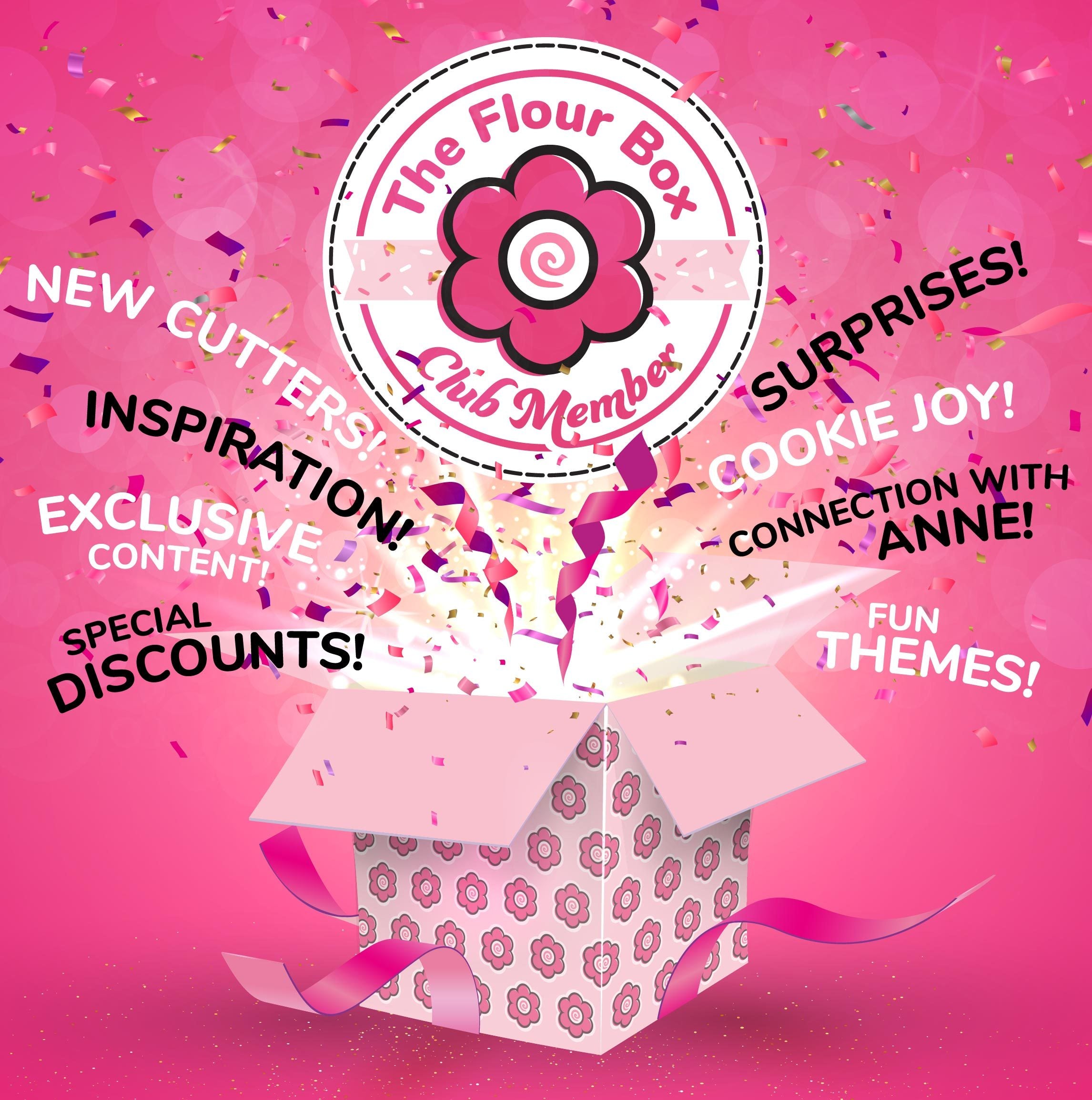 Flour Box Club + Quarterly Subscription Box The Flour Box