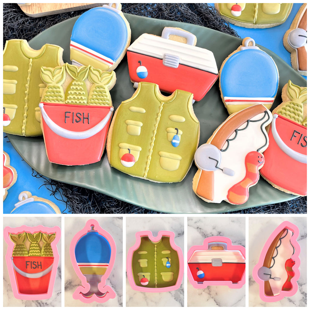 Fishing Cookie Cutter Set