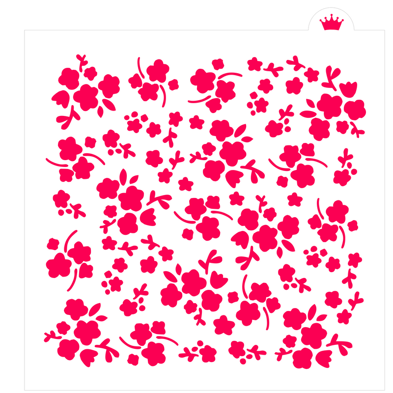 Mini Blooms Stencil