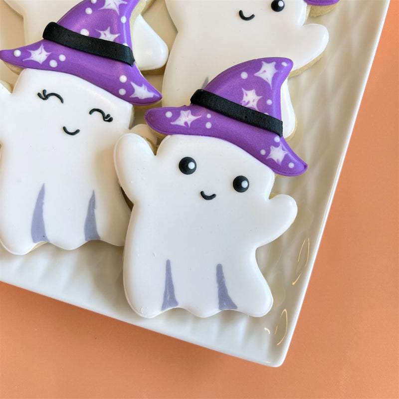 Ghost with Hat Cookie Cutter
