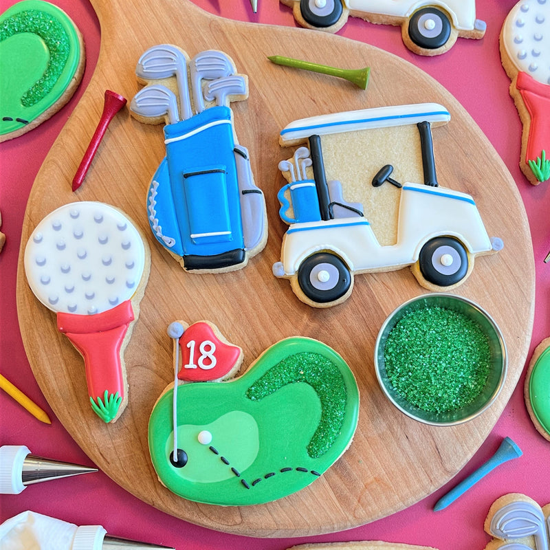 Golf Cookie Decorating Class Recording