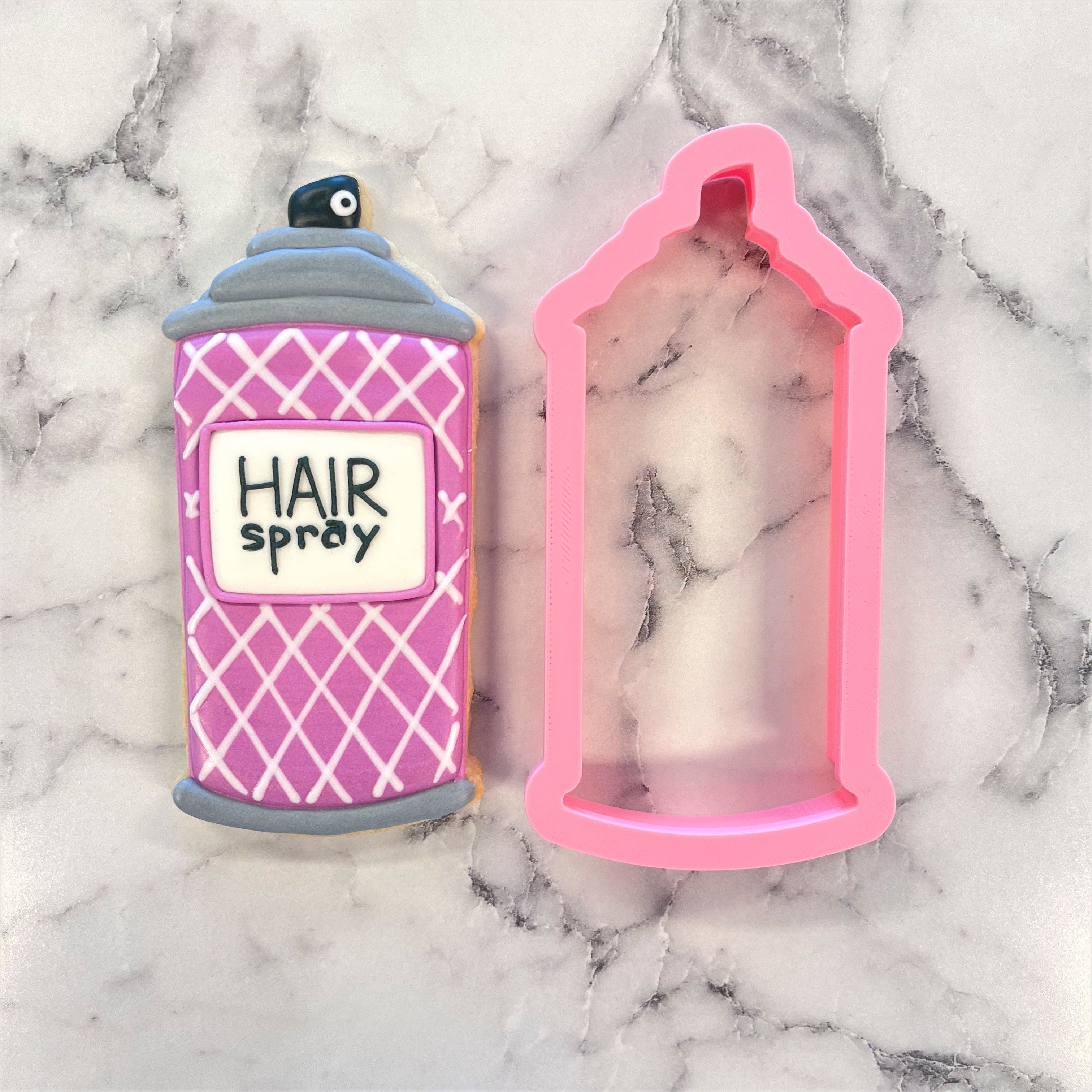 Hair Spray Cookie Cutter