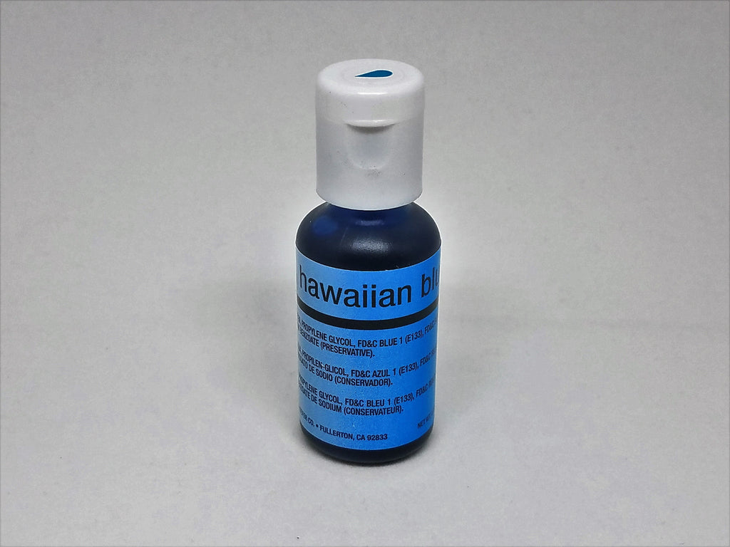 Hawaiian Blue .64oz Chefmaster AIRBRUSH Color SALE